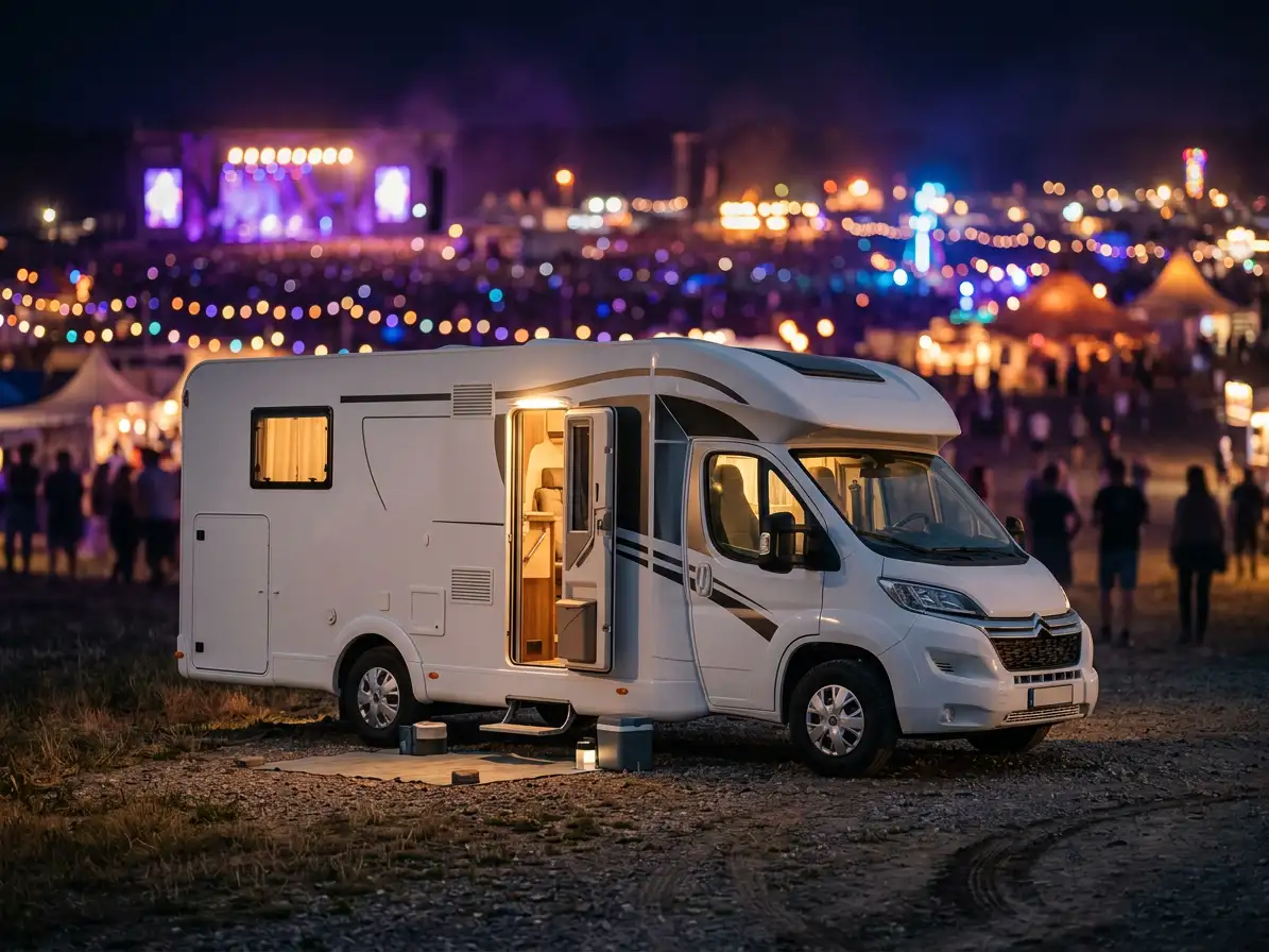 Camper sicher bei Festival und Events
